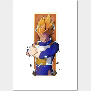 Prince Vegeta Posters and Art